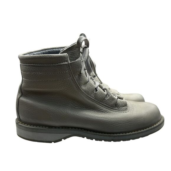 Danner Shoes - Danner Women’s Leather Lace Up Ankle Boots Gray Size 8.5 Vibram Sole